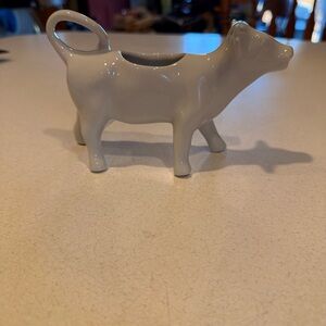 White Ceramic Cow Creamer